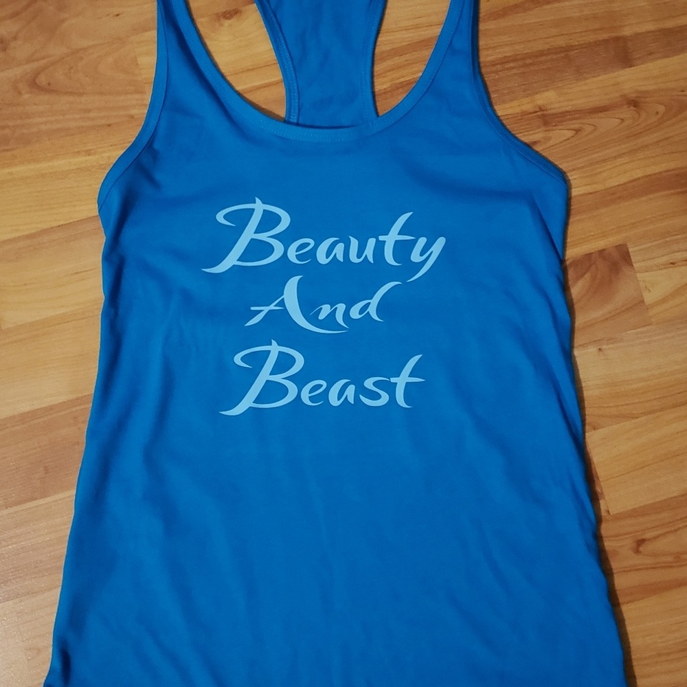 Ladies racerback tank